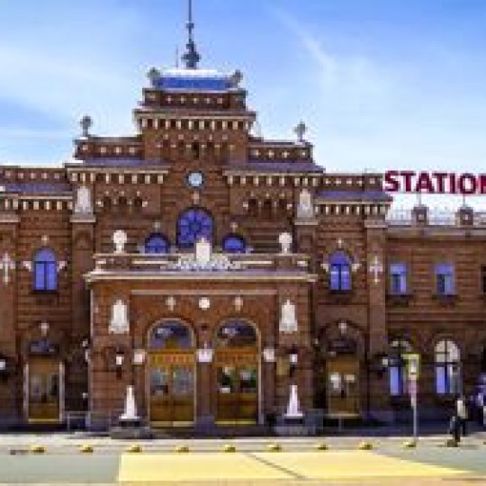 Пассажирам Красноярского железнодорожного вокзала напомнили о необходимости соблюдения масочного режима