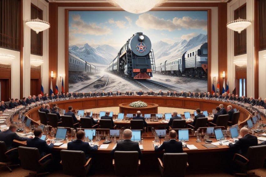 14 марта прошло первое собрание лидеров железнодорожного транспорта стран, входящих в ЕАЭС.