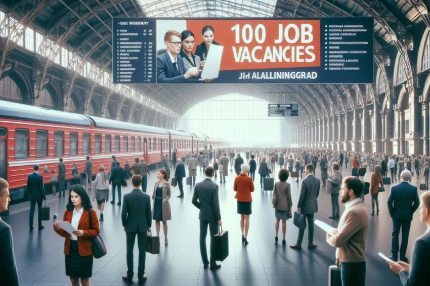 18-го апреля Калининградская железнодорожная компания предложит свыше 100 рабочих мест на общероссийской ярмарке вакансий.