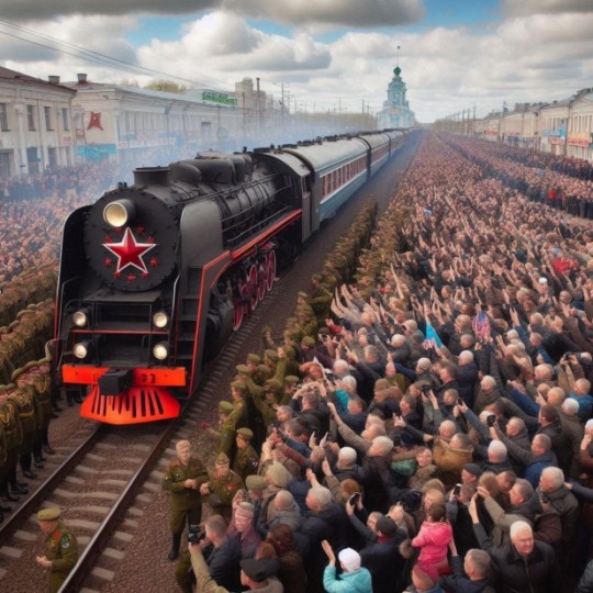 26 апреля, свыше тысячи горожан Багратионовска приветствовали 