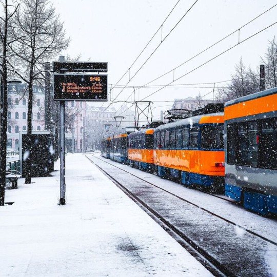 Схема прохода пассажиров от главного железнодорожного вокзала Красноярска к остановкам общественного транспорта изменилась в связи со строительством метро