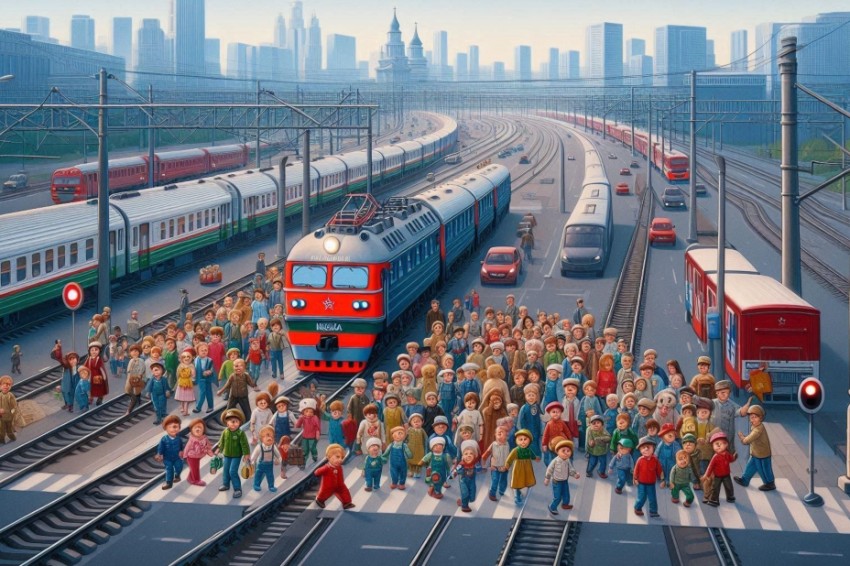 30-го мая на железнодорожных путях Москвы будет проведен Общий день предотвращения детских травм.