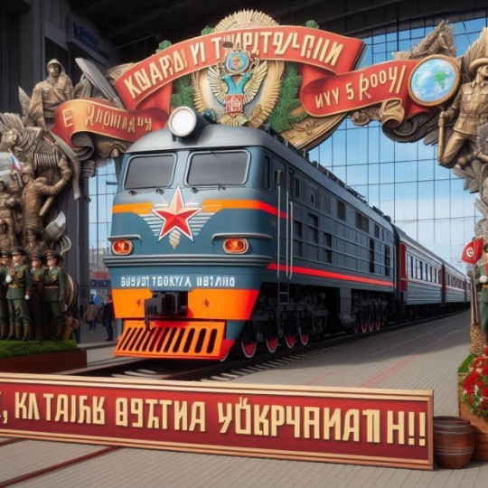 5-го мая Красноярская железнодорожная компания приглашает приветствовать «Поезд Победы» на платформе станции Красноярск.
