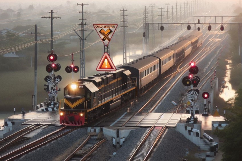 Акция под названием «Внимание, переезд!» для водителей на Северной железнодорожной линии успешно завершена.