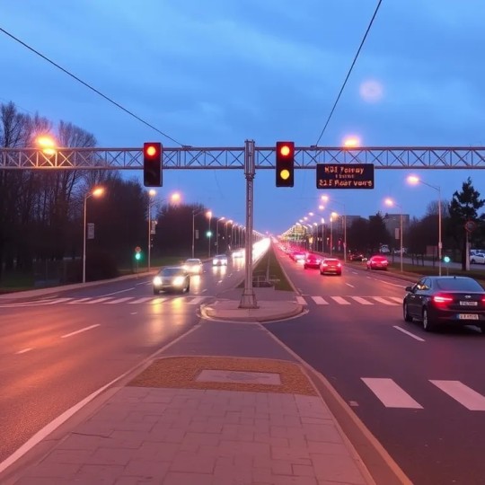 Число аварий на перекрестках Горьковского шоссе в первой половине текущего года сократилось вчетверо.