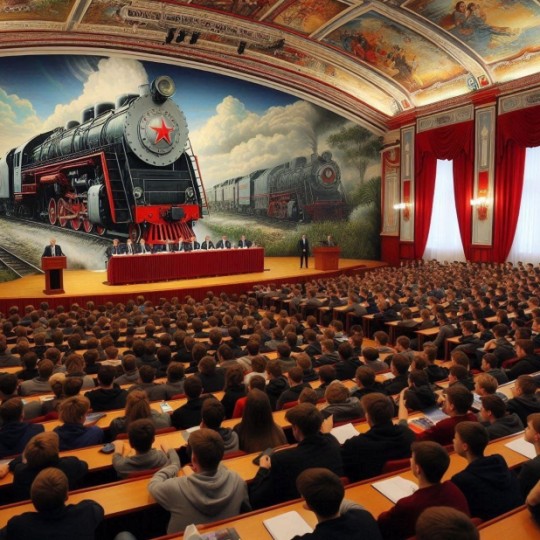 Директор Горьковской железнодорожной линии провел лекцию для учащихся ПривГУПС.