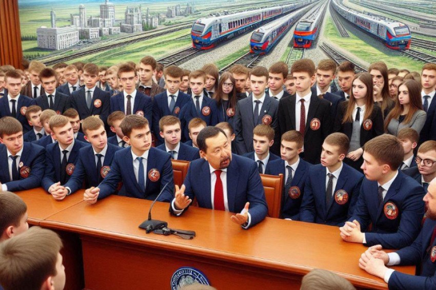 Директора Дальневосточной и Забайкальской железных дорог провели диалог о возможностях трудоустройства с учащимися ДВГУПС.