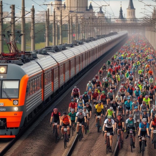Для участников велосипедного марафона «Дорога Минина» на Горьковской железнодорожной линии назначены дополнительные поезда.