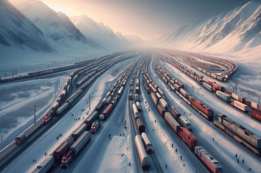 Движение по второму пути на участке БАМа между Куном и Хуммой теперь доступно для поездов, сообщает РЖД.