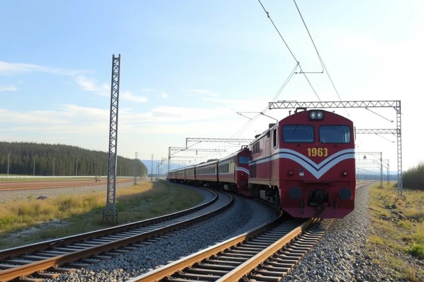 Движение по второй линии на участке БАМа Северомуйск – Аркум было запущено РЖД.