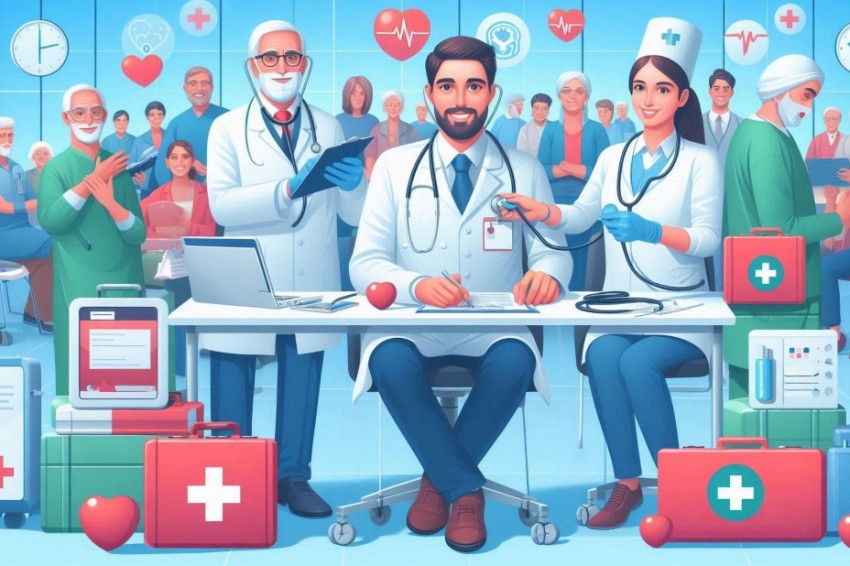 Эксперты из медицинского поезда