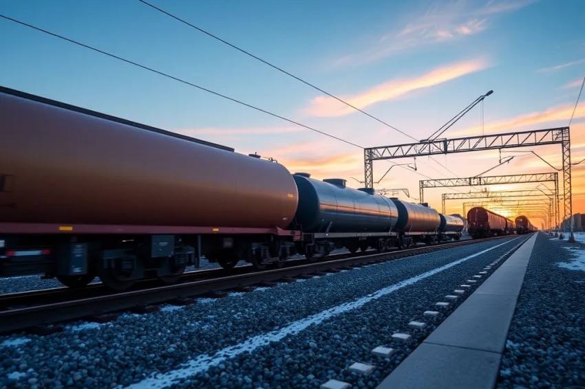 Экспортные перевозки химических веществ увеличились на 10,6% в первом полугодии.