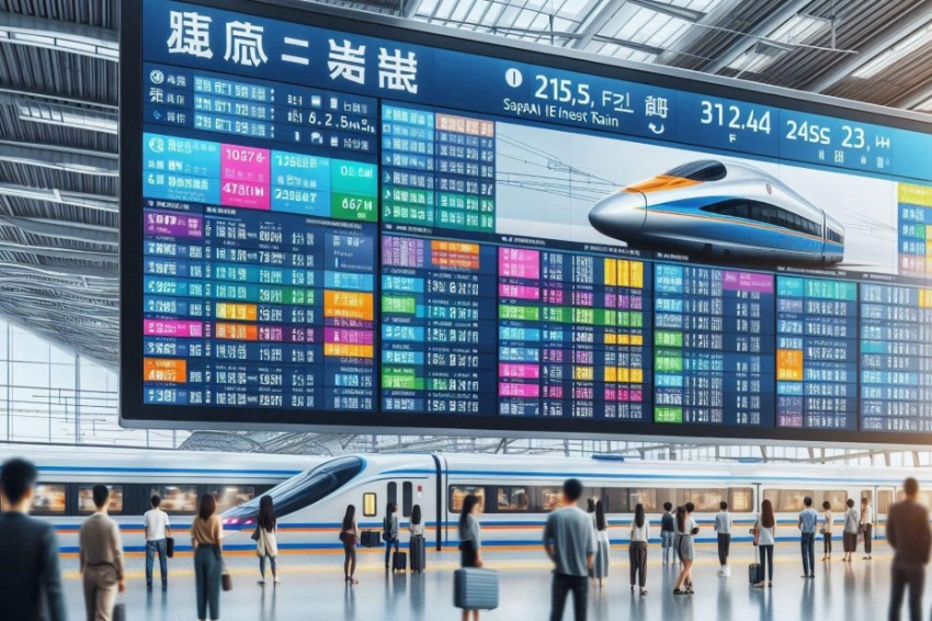 График движения поездов