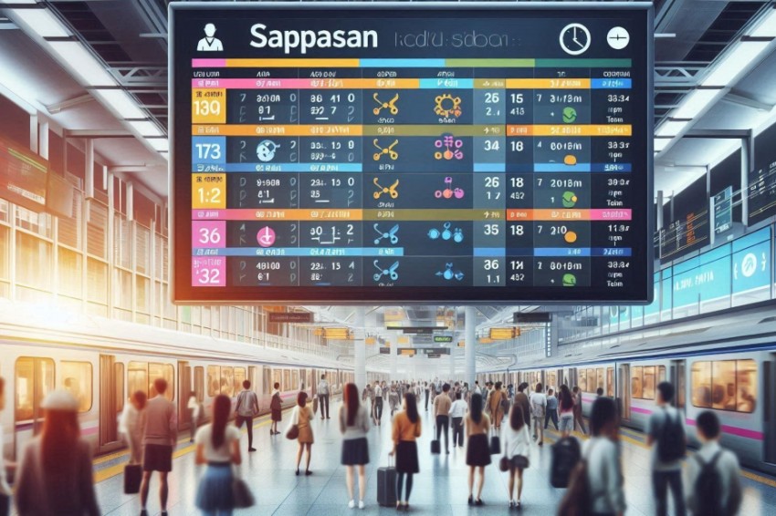 График движения поездов