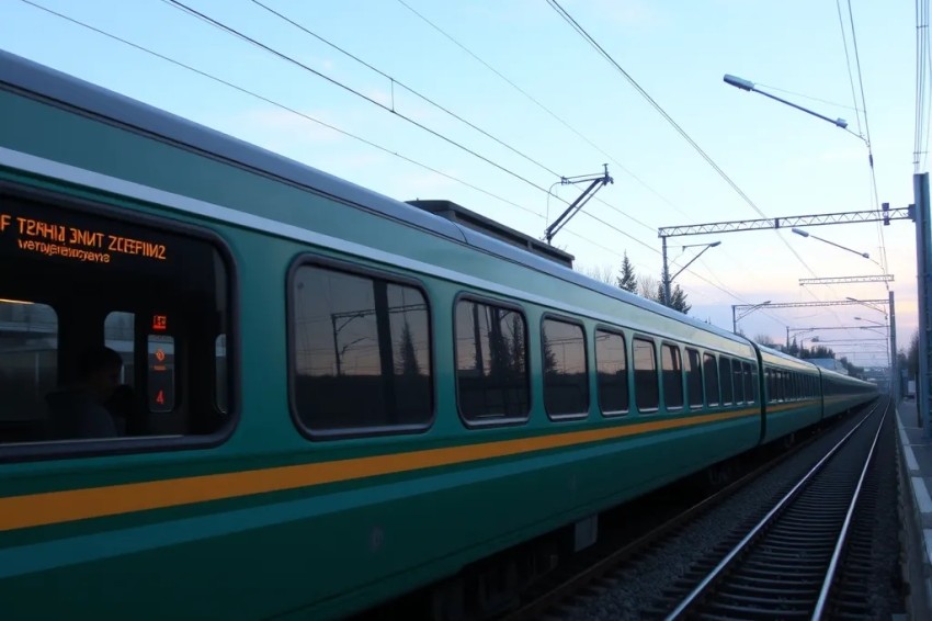 График некоторых пригородных поездов на Красноярской железной дороге, которые обслуживают западные области Красноярского региона, будет изменен до окончания августа.