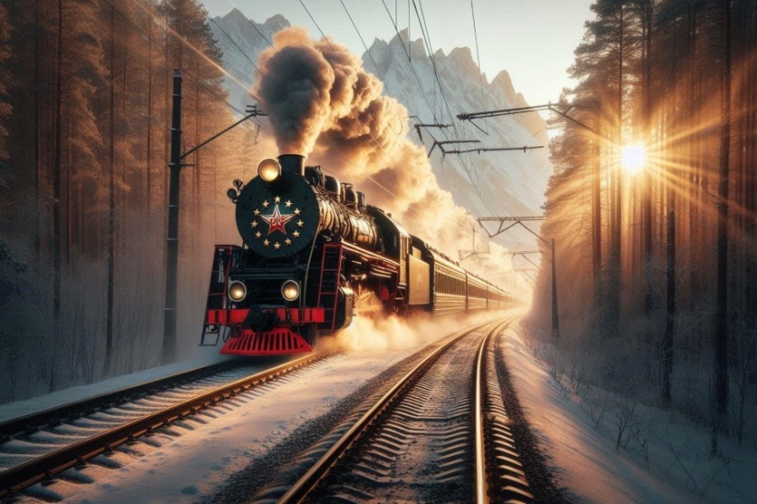 Игра с военно-патриотическим уклоном для студентов была проведена на железной дороге Горьковского направления в честь 80-летнего юбилея Победы.