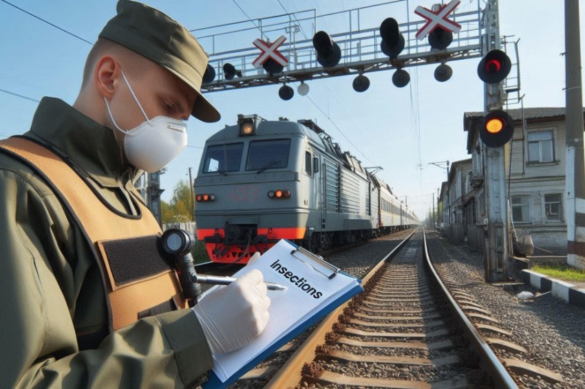 Инспекции на железнодорожных переходах будут проведены в Калининградском регионе 17 апреля 2025 года.