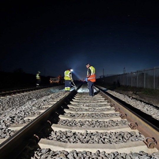 Как железнодорожники ремонтируют пути за одну ночь