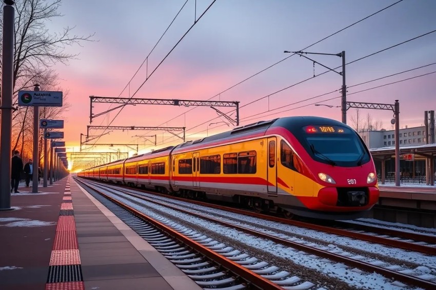 Количество быстрых поездов 