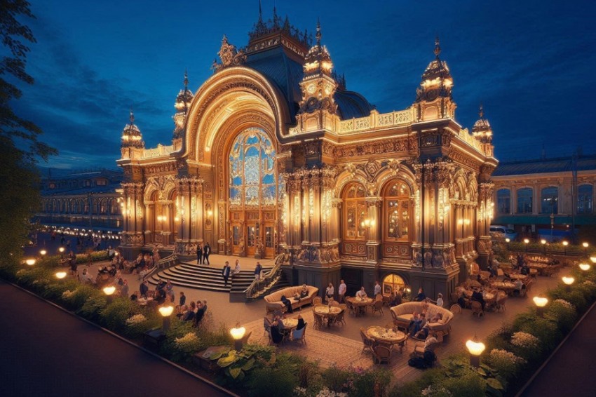 Королевский павильон Горьковской железной дороги впервые стал участником события «Ночь музеев»