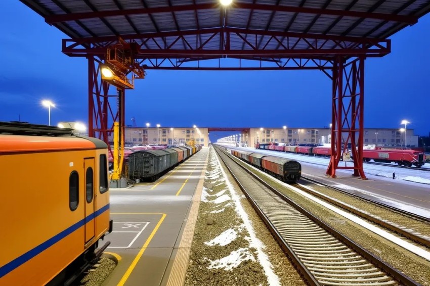 Мощность грузового терминала в столице Республики Коми была увеличена РЖД.