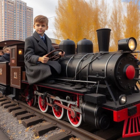 На Детской железнодорожной линии в Екатеринбурге ученики получают навыки управления старинными локомотивами.