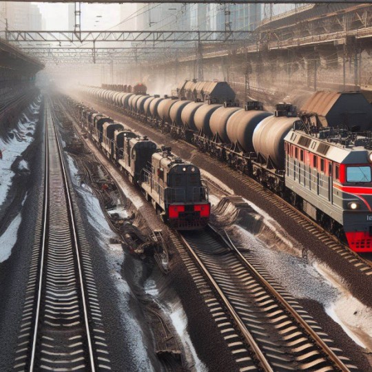 На главной дороге Москвы для обеспечения безопасности железнодорожного оборудования было создано 17 поездов, предназначенных для борьбы с эрозией.