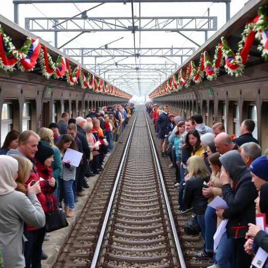 На Горьковской магистрали в рамках празднования Дня железнодорожника были организованы мероприятия, в которых участвовали около 2 тысяч человек.