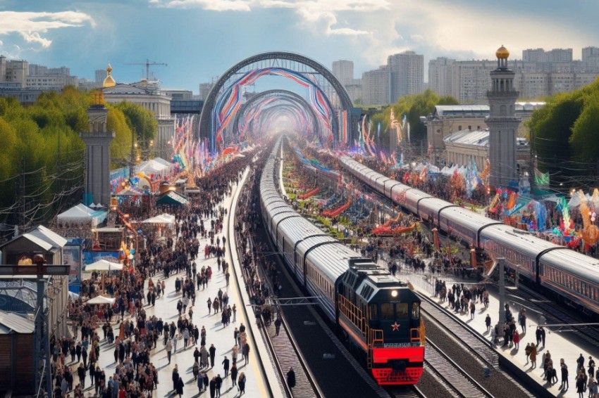 На Горьковском железнодорожном направлении в честь празднования Дня Победы будут организованы крупномасштабные торжественные события.