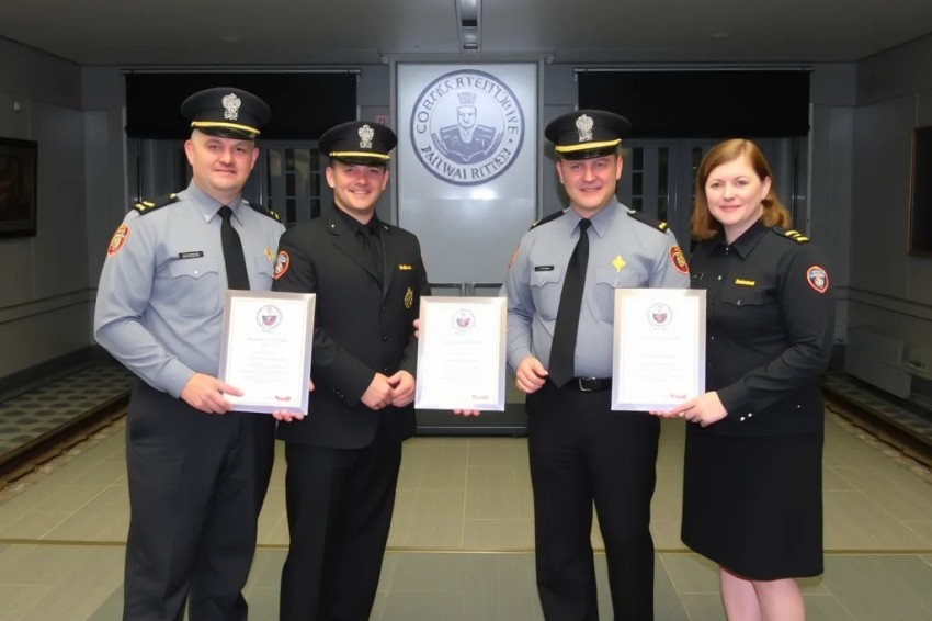 На Горьковском шоссе отметили выдающихся диспетчеров ДЦУП.