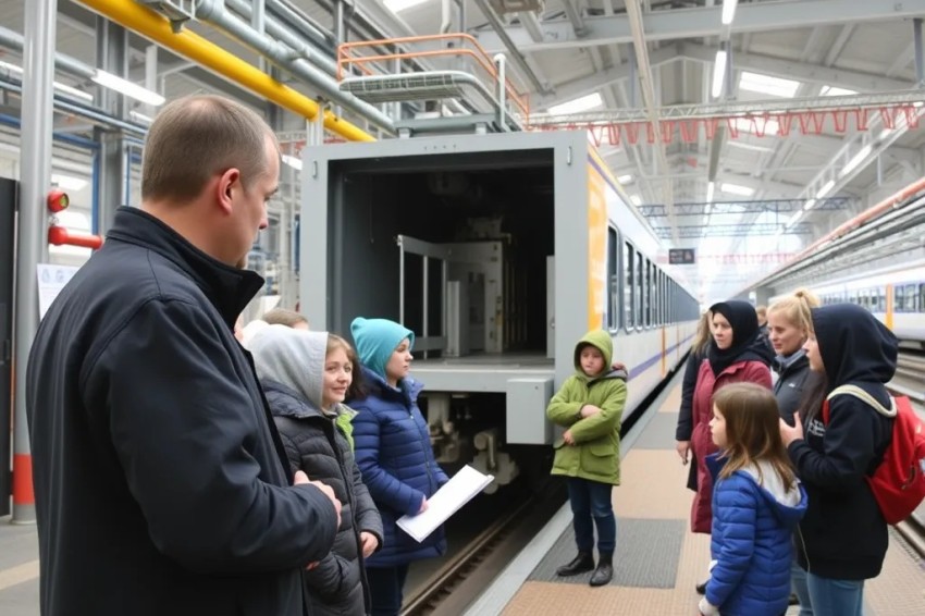 На Московском железнодорожном узле был организован Общий день предотвращения детских травм.