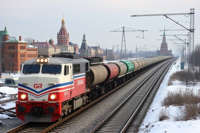 На Московской железнодорожной линии за период с января по июль 2025 года было перевезено приблизительно 32 миллиона тонн груза.