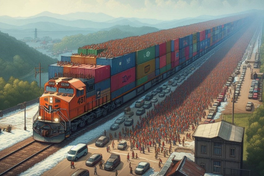 На протяжении января-апреля 2025 года, объем погрузки на Калининградской железнодорожной линии превысил 453 тысячи тонн.