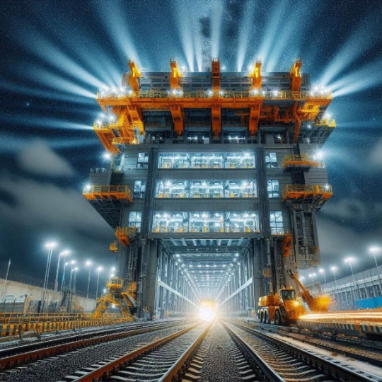 На станции Придача вступил в строй эффективный грузоподъемник для контейнеров.