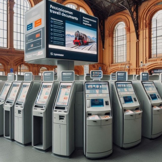 На станциях Горьковской железнодорожной линии установлены современные киоски для приобретения проездных документов.