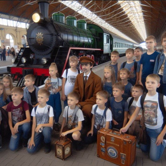 На вокзале Казани были организованы квест-туры для малышей