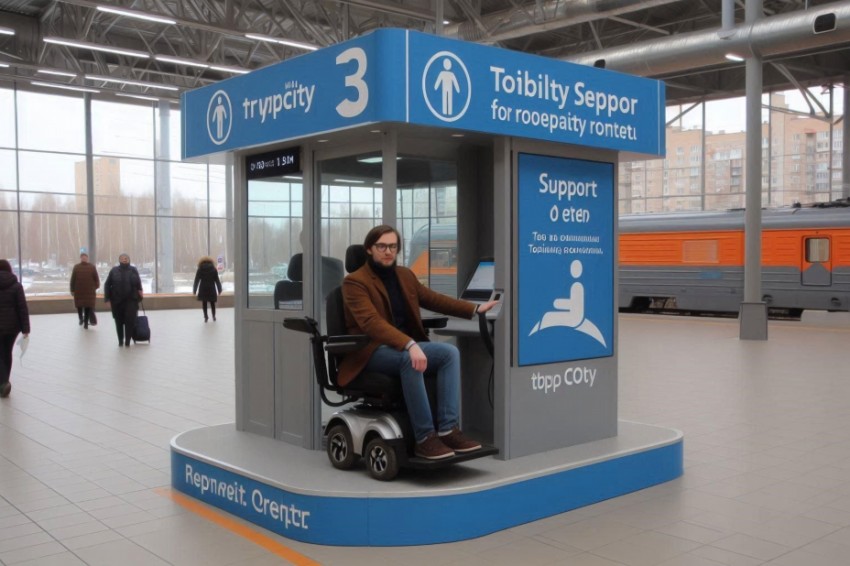 На вокзале Тольятти запущен Центр поддержки мобильности