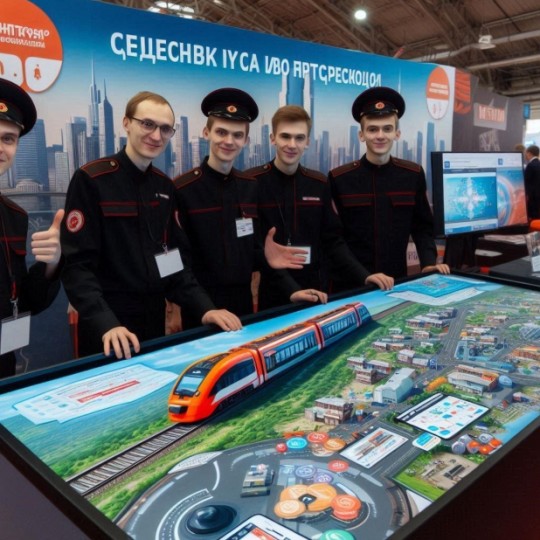 На Всероссийской ярмарке вакансий в Нижнем Новгороде Горьковская железнодорожная компания устроила интерактивный стенд.