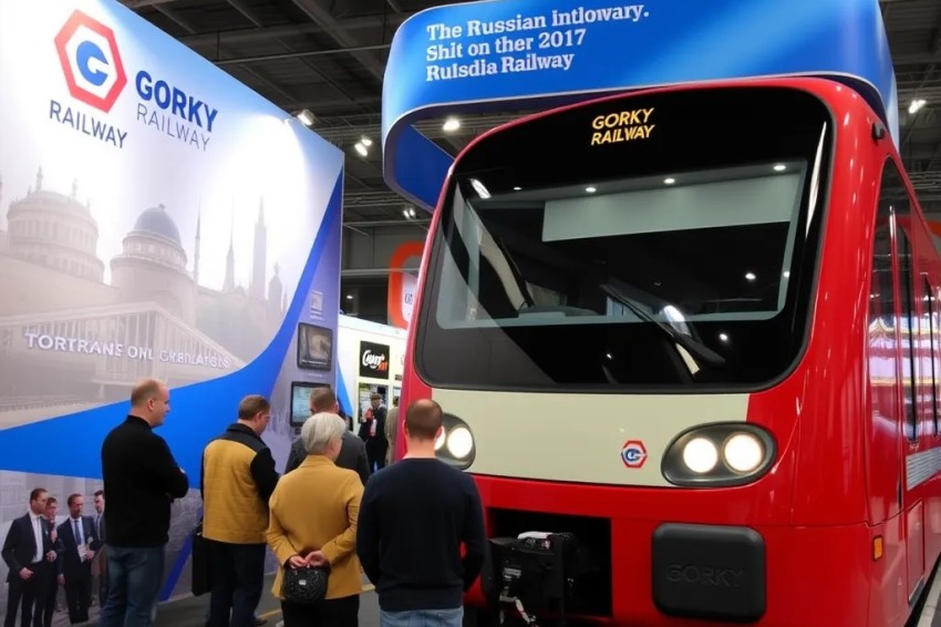 На Всероссийской ярмарке вакансий в Кирове Горьковская магистраль устроила интерактивную зону.