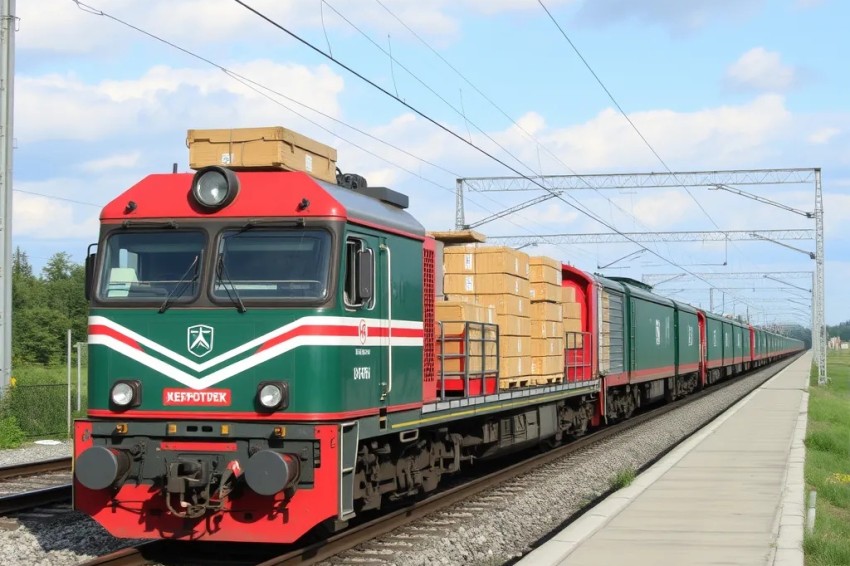 На X Транспортном форуме Горьковская железнодорожная компания продемонстрировала возможности для перевозки грузов.