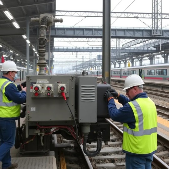 На Ярославль-Главном вокзале за 24 часа работники железной дороги произвели замену 7 стрелочных устройств.