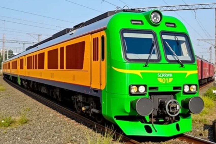 На Южно-Восточную железнодорожную линию было доставлено 5 свежих локомотивов модели ТЭМ18ДМ.