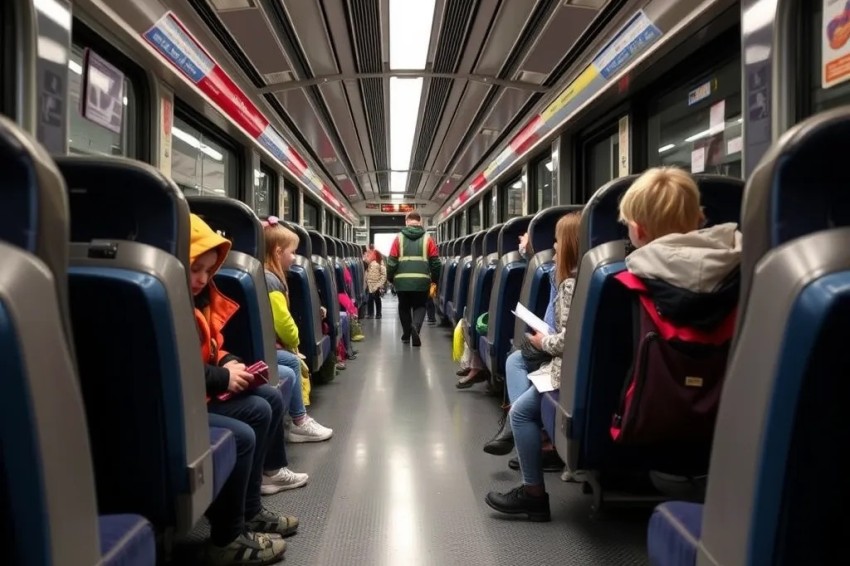 На Южно-Восточной железнодорожной линии проводится месячник безопасности для детей