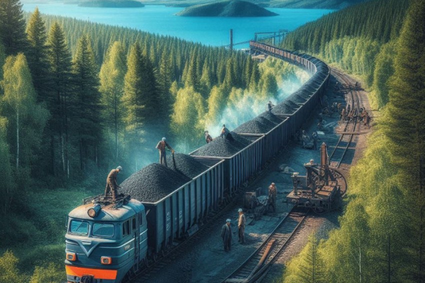 На Забайкальской магистрали за период с января по март текущего года наблюдалось увеличение объема погрузки угля на 3,5%.