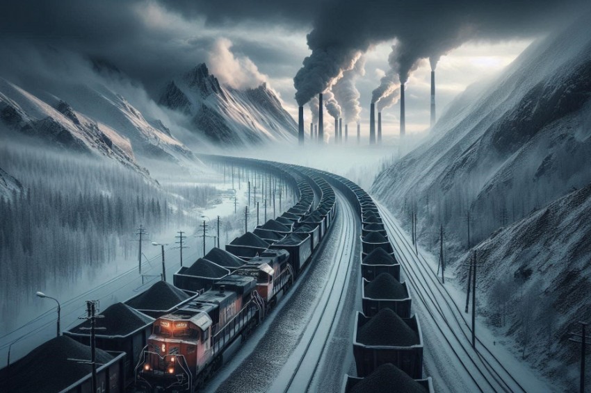 На Забайкальской магистрали за период с января по май 2025 года наблюдалось увеличение погрузки угля на 3,5%.