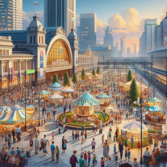 На железнодорожном вокзале Красноярска была организована экспозиция под названием «Дороги Победы», инициатором которой стала Красноярская железная дорога.