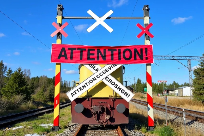 На железнодорожной линии Южного Урала, расположенной между станциями Ишалино и Ессаульская, была организована акция под названием «Внимание, переезд!».