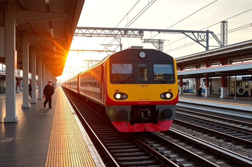 На Железнодорожной станции была введена в эксплуатацию новая, третья по счету, платформа.