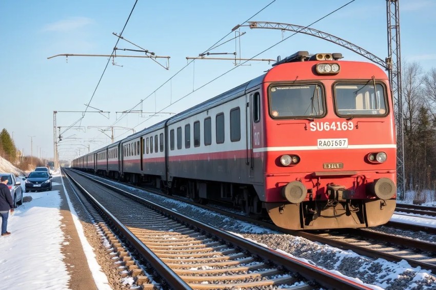 На железнодорожных путях Куйбышевской магистрали отмечается уменьшение числа аварий.