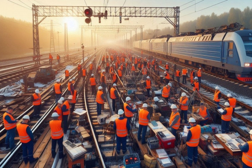 На железной дороге Восточной Сибири проводится всесторонний анализ железнодорожных переездов.